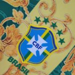 Brasilien Blumen Sonderausgabe Trikot 2022-2023 - Gelb