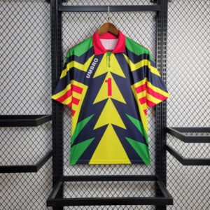 Mexiko Jorge Campos Klassisch und Retro Torwart Trikot - Rot