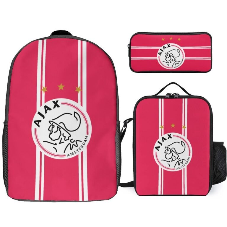Ajax Student Schulranzen Lunchbag Stifttasche Kombination