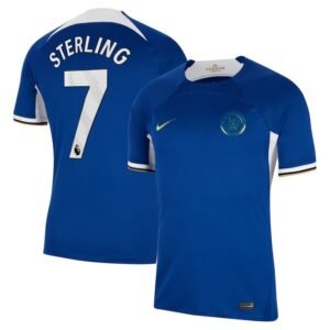 Chelsea Raheem Sterling 7 Home Trikot 2023-2024