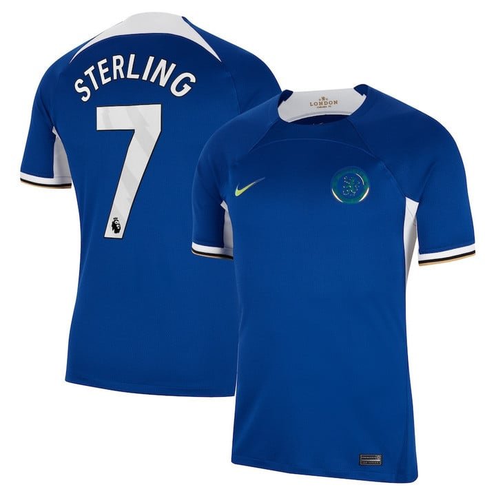 Chelsea Raheem Sterling 7 Home Trikot 2023-2024