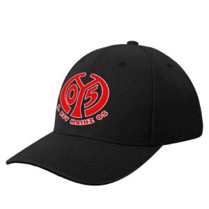 Unisex Mainz 05 Baseball Cap Verstellbar Reine Farbe Baseballkappe Mütze