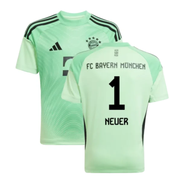 Bayern München Manuel Neuer 1 Heimtrikot Torwart Kinder 2025-2026