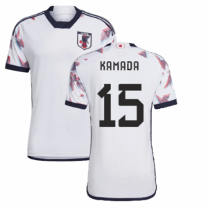 Japan Daichi Kamada 15 Away Trikot WM 2022