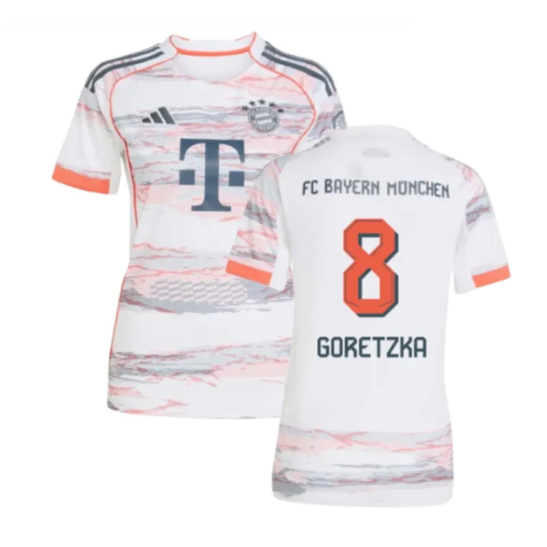 FC Bayern München Leon Goretzka 8 Frauen Away Trikot 2025-2026