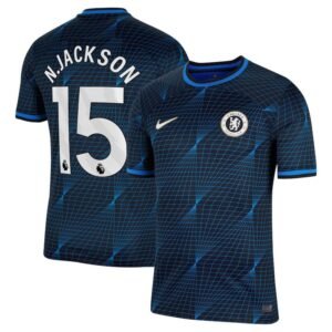 Chelsea Nicolas Jackson 15 Away Trikot 2023-2024