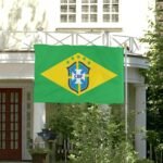 Brasilien Fahne Flagge - Garten Flagge