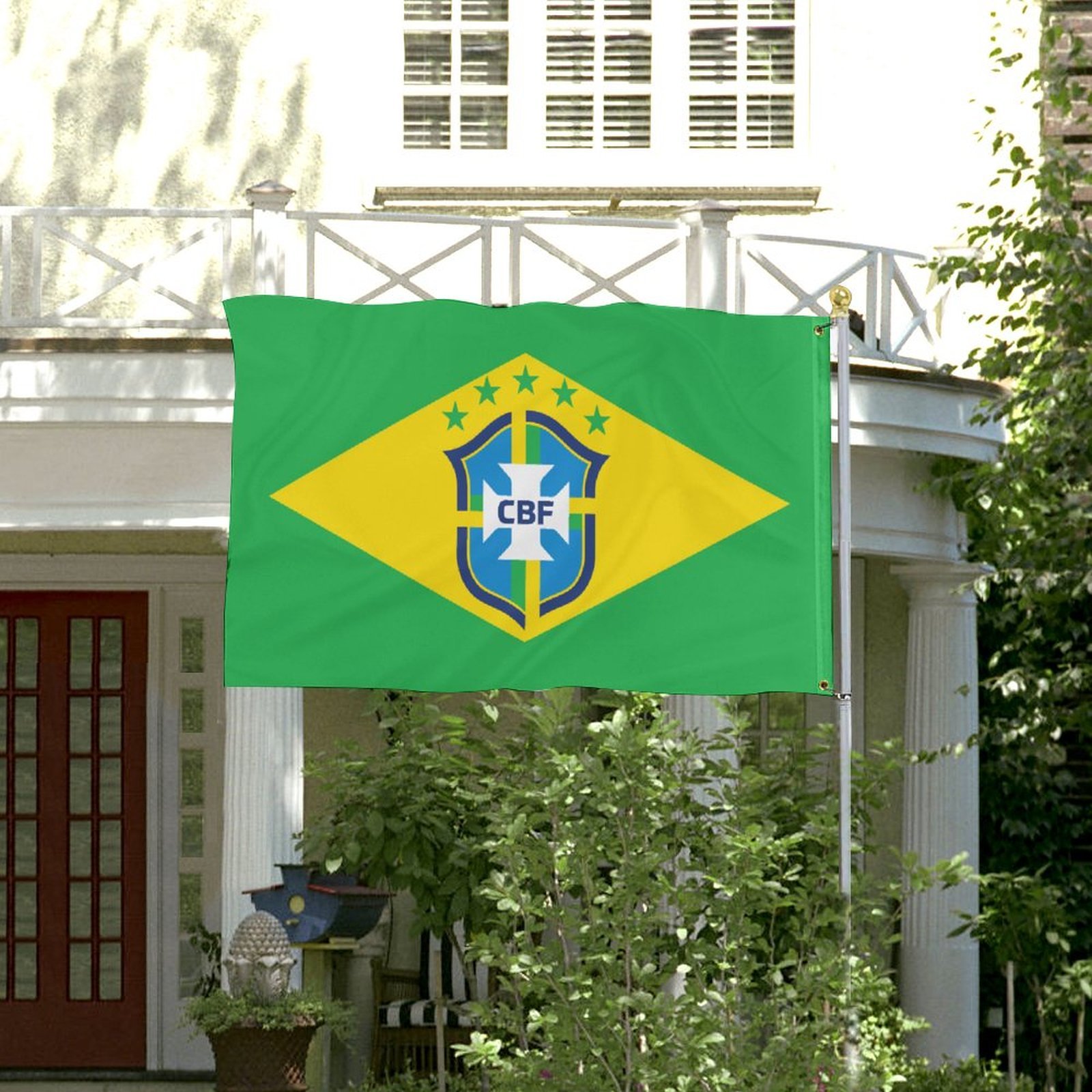Brasilien Fahne Flagge - Garten Flagge Brasilien Fahne Flagge - Garten Flagge