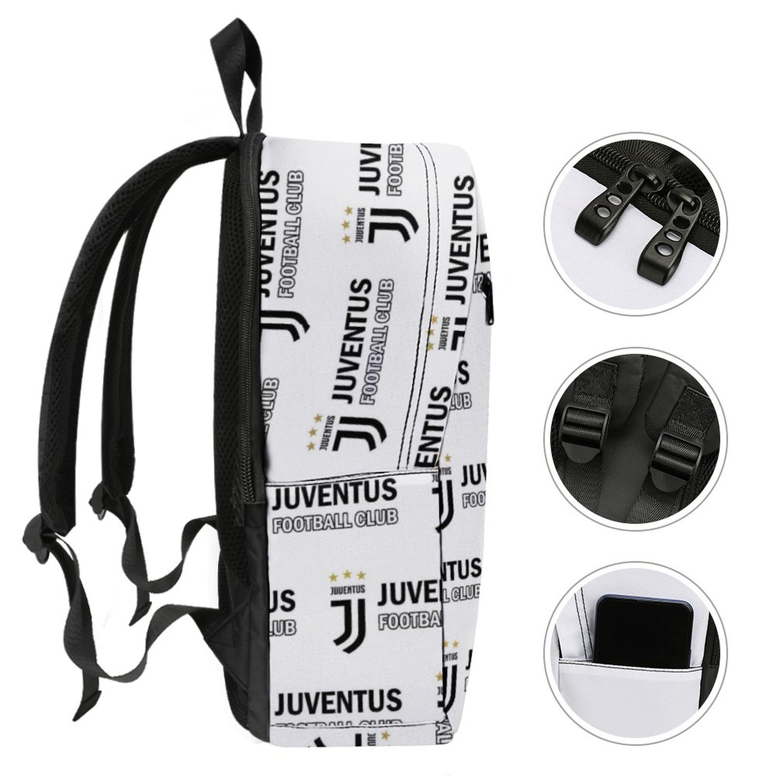 Juventus FC Unisex Backpack Rucksack Outdoor Wanderrucksack Juventus FC Unisex Backpack Rucksack Outdoor Wanderrucksack