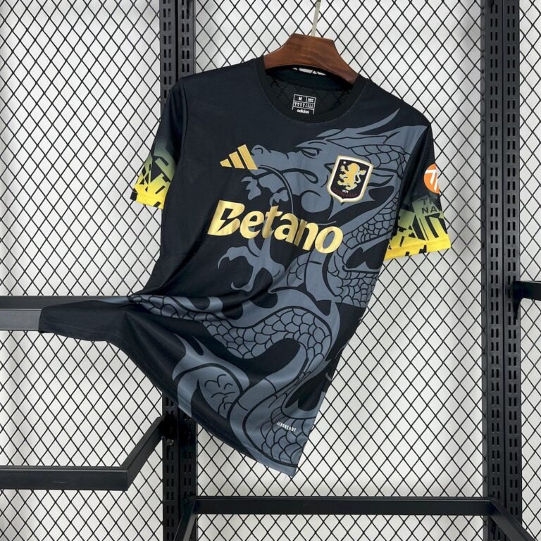Aston Villa Sondertrikot 2025-2026 - Schwarz