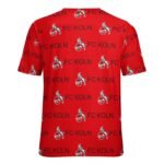 FC Köln Unisex 3D Vollständig Druck Kurzarm T-Shirts Beiläufige Tee Tops