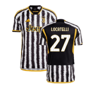 Juventus Manuel Locatelli 27 Home Trikot 2023-2024