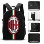 AC Mailand Student Schulranzen Lunchbag Stifttasche Kombination