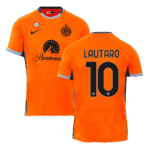 Inter Mailand Lautaro Martinez 10 Third Trikot 2023-2024