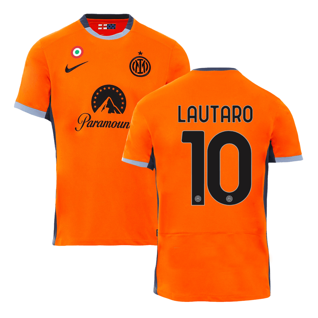 Inter Mailand Lautaro Martinez 10 Third Trikot 2023-2024 Inter Mailand Lautaro Martinez 10 Third Trikot 2023-2024