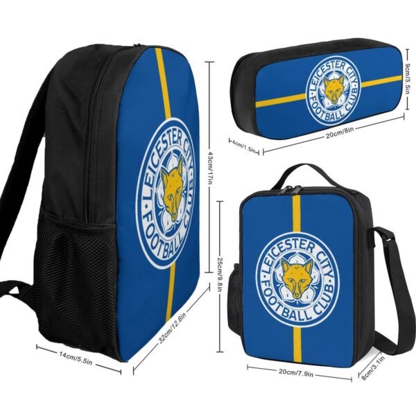 Leicester City Student Schulranzen Lunchbag Stifttasche Kombination