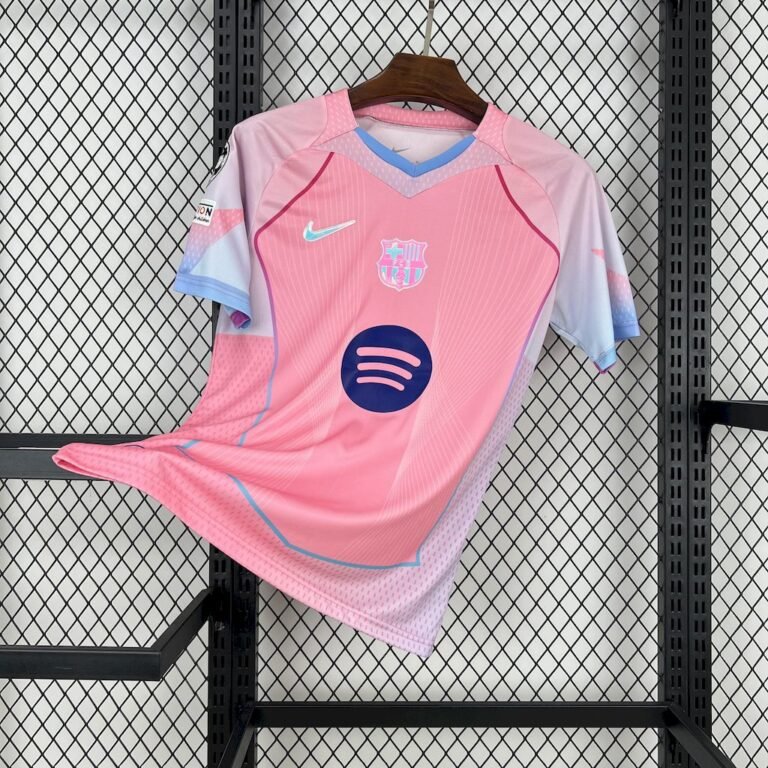 FC Barcelona Champions League Konzept Sondertrikot 2025-2026 - Rosa