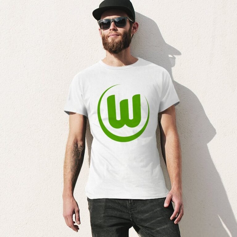VfL Wolfsburg Core Stretch Slim Cneck Gildan Tee T-Shirt Herren