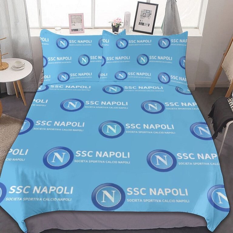 SSC Neapel Bettwäscheset 3 Stück Kinder Erwachsene Steppdeckenbezug Steppdeckenbezug Multi Size Laken Set