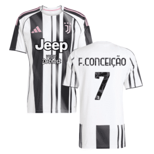 Juventus Francisco Conceição 7 Home Trikot 2025-2026