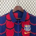 FC Barcelona Beidseitig Verwendbar Anthem Jacke 2024-2025