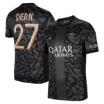 Paris Saint-Germain Cher Ndour 27 Third Trikot 2023-2024
