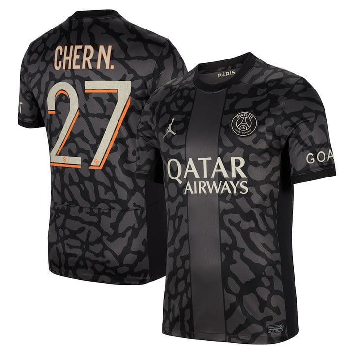 Paris Saint-Germain Cher Ndour 27 Third Trikot 2023-2024