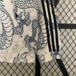 Real Madrid Beidseitig Verwendbar Anthem Jacke 2023-2024 - Weiß Drache