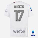 AC Mailand Noah Okafor 17 Away Trikot 2023-2024