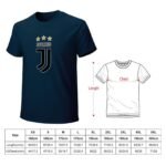 Juventus FC Core Stretch Slim Cneck Gildan Tee T-Shirt Herren
