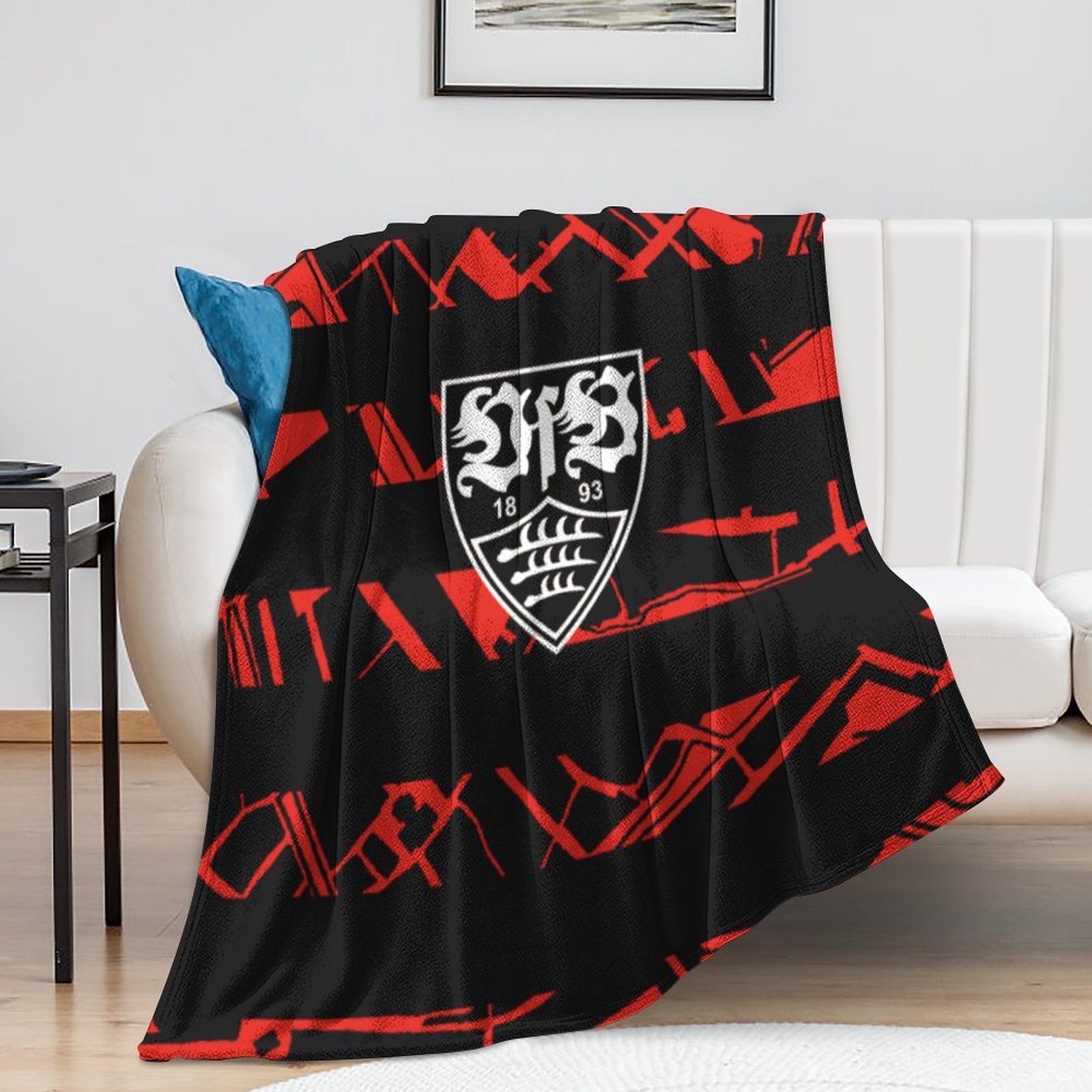 VfB Stuttgart Decken, Superweiche Decken, Verschiedene Größen Von Decken VfB Stuttgart Decken, Superweiche Decken, Verschiedene Größen Von Decken