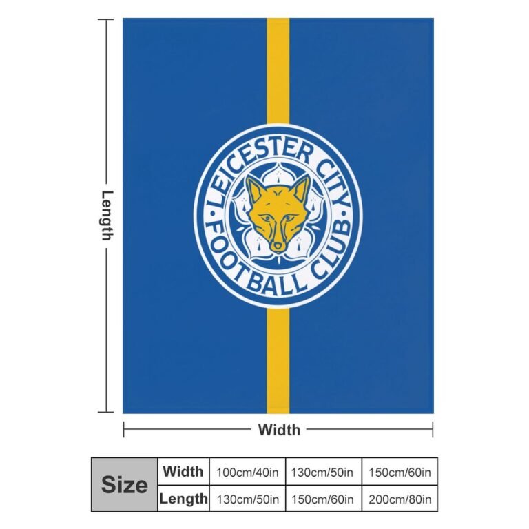Leicester City Decken, Superweiche Decken, Verschiedene Größen Von Decken