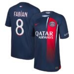 Paris Saint-Germain Fabian 8 Home Trikot 2023-2024