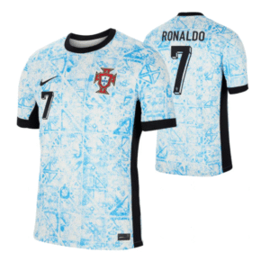 Portugal Cristiano Ronaldo 7 Away Trikot EM 2024