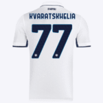 SSC Neapel Khvicha Kvaratskhelia 77 Away Trikot 2024-2025