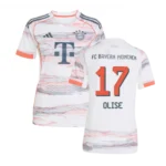 FC Bayern München Michael Olise 17 Frauen Away Trikot 2025-2026
