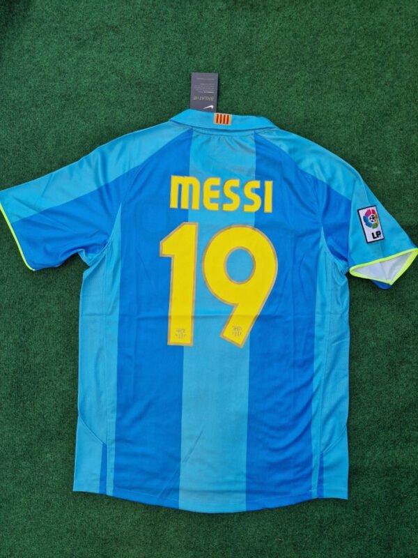 FC Barcelona Lionel Messi 19 Away Retro Trikot 2007-2008