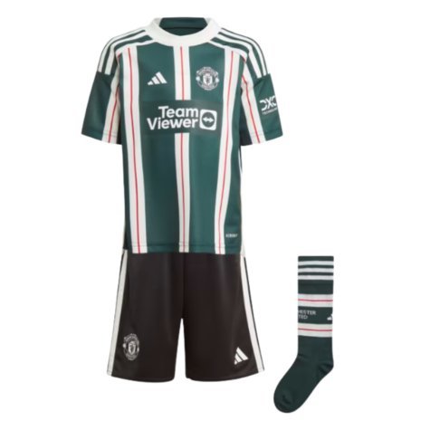 Manchester United Auswärtstrikot Kinder Mini Kit 2023-2024 ( Aufdruck Dein Name ) Manchester United Auswärtstrikot Kinder Mini Kit 2023-2024 ( Aufdruck Dein Name )