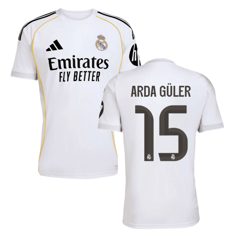 Real Madrid Arda Güler 15 Home Trikot 2025-2026