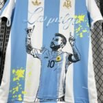 Argentinien Lionel Messi 50-jähriges Jubiläum Sondertrikot 2024-2025