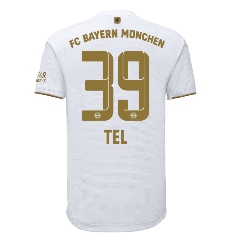 FC Bayern München Mathys Tel 39 Away Trikot 2022-2023