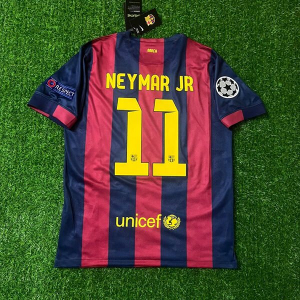 FC Barcelona Neymar JR 11 Retro Home Trikot 2014-2015