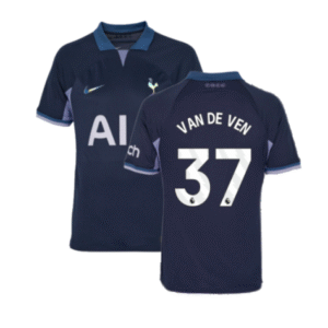 Tottenham Hotspur Micky van de Ven 37 Away Trikot 2023-2024