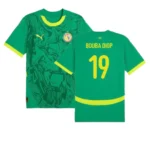 Senegal Bouba Diop 19 Away Trikot 2024-2025