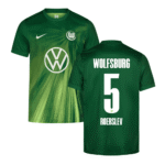 VFL Wolfsburg Mads Roerslev 5 Home Trikot 2025-2026