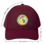 Senegal Baseball Cap Verstellbar Reine Farbe Baseballkappe Mütze