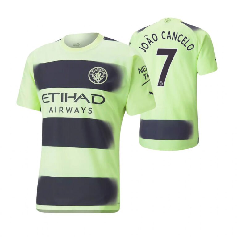 Manchester City Joao Cancelo 7 Third Trikot 2022-2023