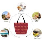 AS Rom Frauen Tragetasche Oxford-Stoff Einkaufsbeutel Tote Bag