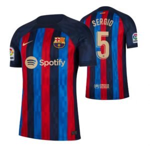 FC Barcelona Sergio Busquets 5 Home Trikot 2022-2023