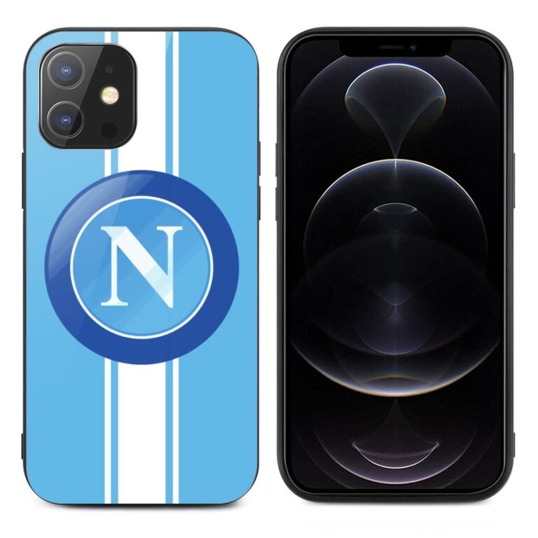SSC Neapel Stoßfest Glaskasten Handyhüllen & Cover Für IPhone 12